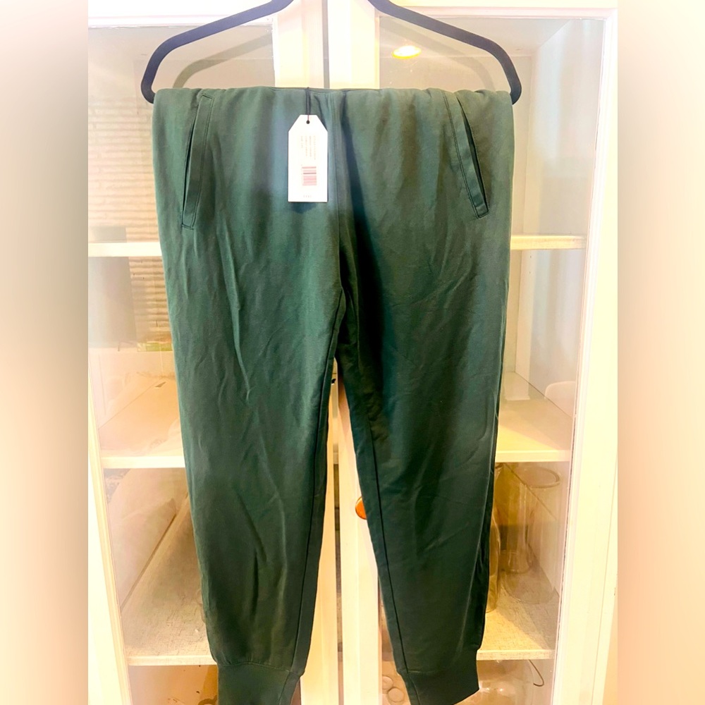 Universal Standard Bridget Joggers forest green